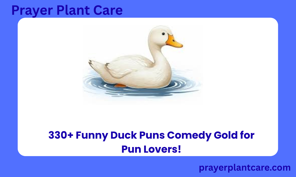 330+ Funny Duck Puns Comedy Gold for Pun Lovers!