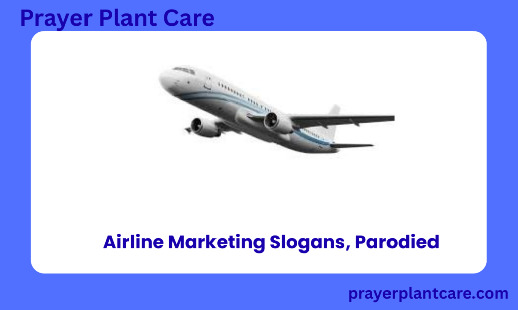 Airline Marketing Slogans, Parodied