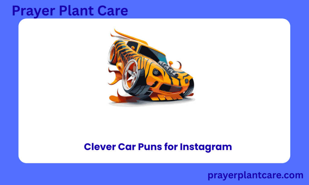 Clever Car Puns for Instagram