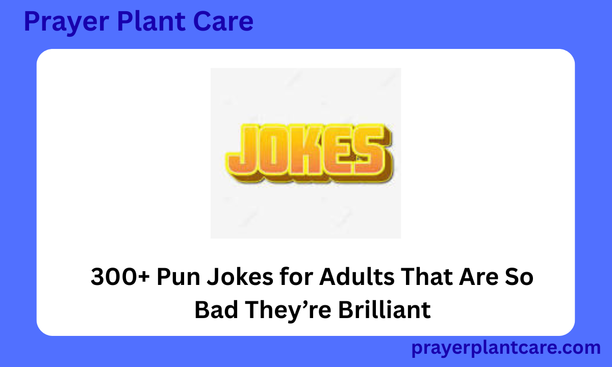 300+ Pun Jokes for Adults That Are So Bad They’re Brilliant