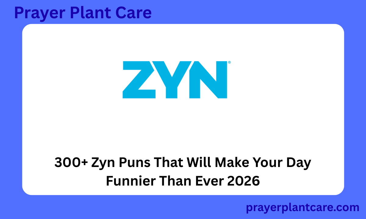 300+ Zyn Puns That Will Make Your Day Funnier Than Ever 2026