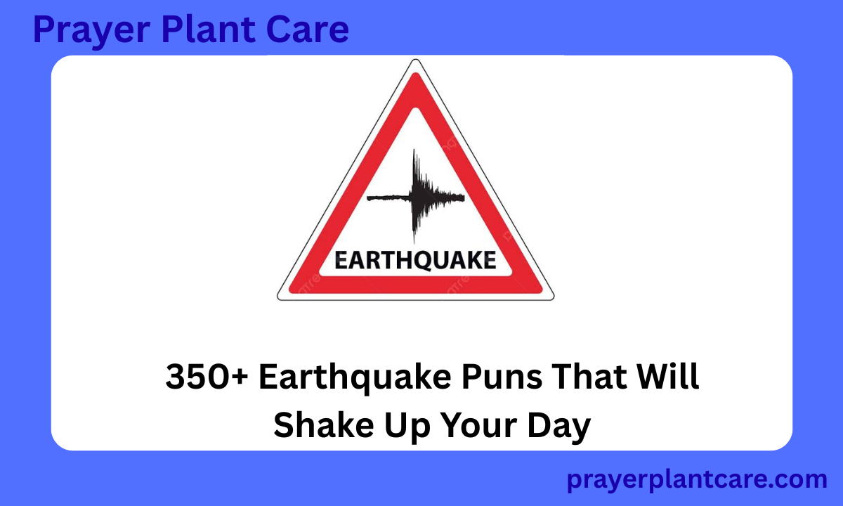 350+ Earthquake Puns That Will Shake Up Your Day