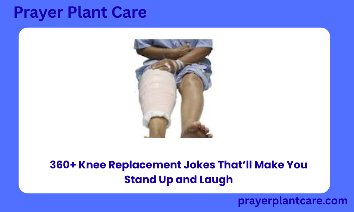 360+ Knee Replacement Jokes That’ll Make You Stand Up and Laugh