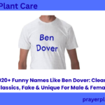 920+ Funny Names Like Ben Dover Clean, Classics, Fake & Unique For Male & Female