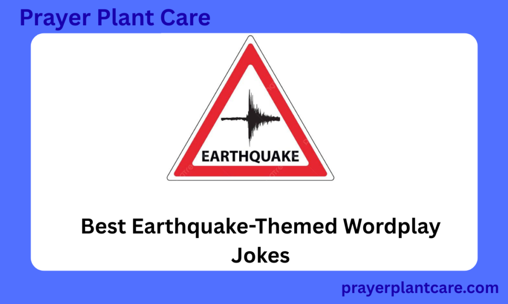 Best Earthquake-Themed Wordplay Jokes