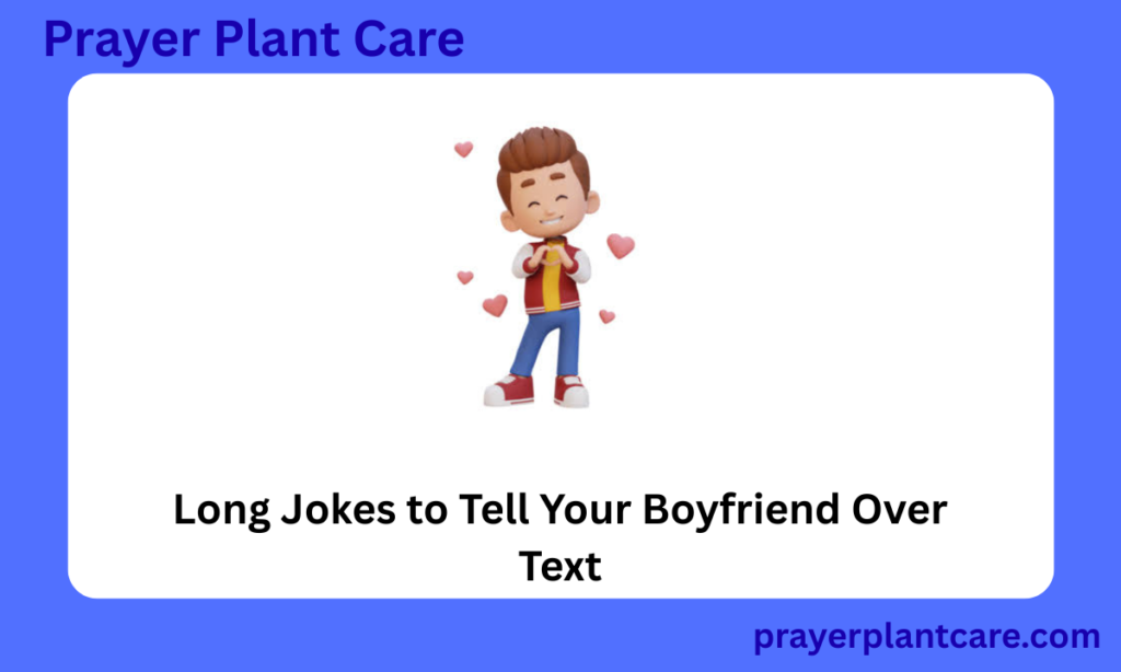 Long Jokes to Tell Your Boyfriend Over Text